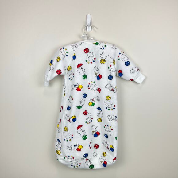 Vintage Carter's Infant Circus Bear Sleep Sack USA - Picture 7 of 8